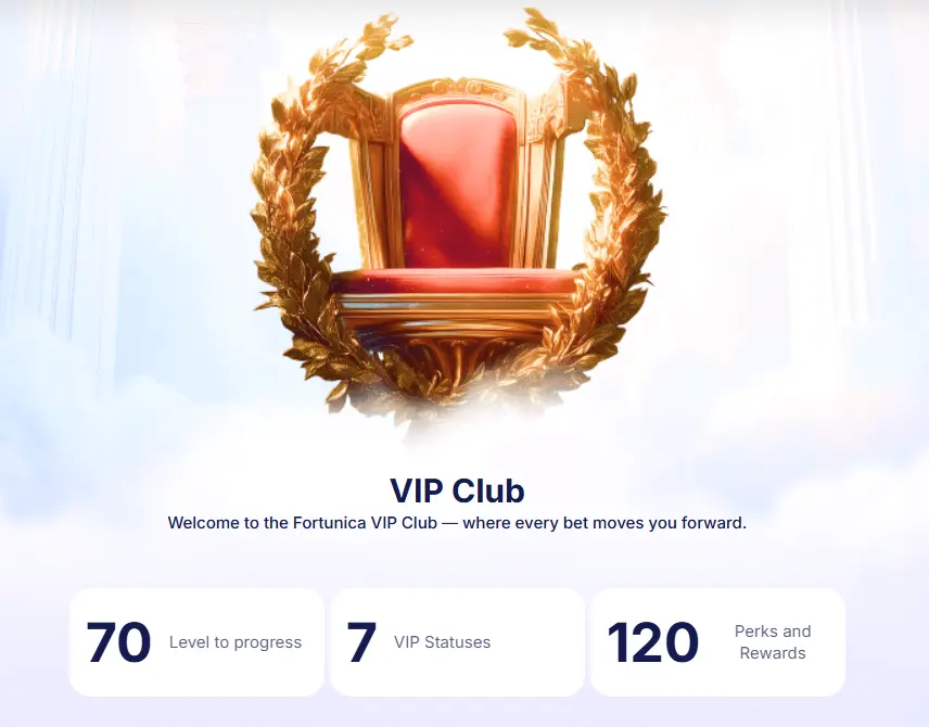 Fortunica Casino VIP-program